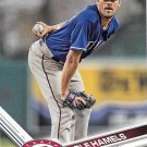 Cole Hamels 2017 Topps #640 Texas Rangers Baseball Card Cole Hamels 2017 Topps #640 Texas Rangers Baseball Card