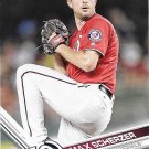 Max Scherzer 2017 Topps #595 Washington Nationals Baseball Card