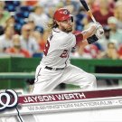 Jayson Werth 2017 Topps #366 Washington Nationals Baseball Card