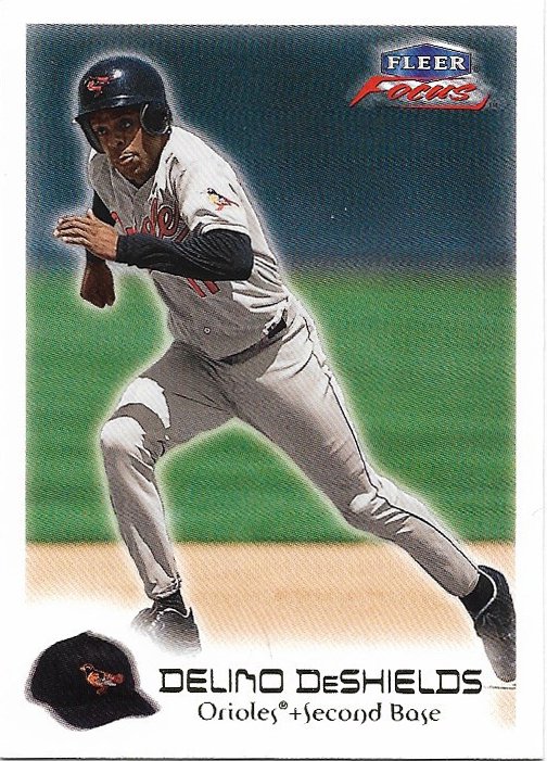 Delino DeShields 2000 Fleer Focus #12 Baltimore Orioles Baseball Card