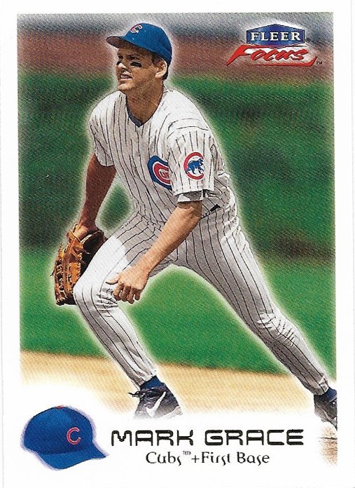 Mark Grace 2000 Fleer Focus #64 Chicago Cubs Baseball Card