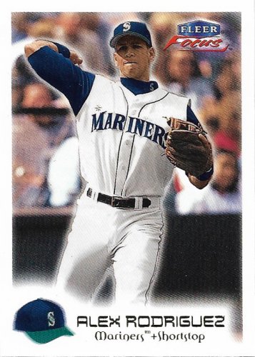 Alex Rodriguez 2000 Fleer Focus #75 Seattle Mariners Baseball Card
