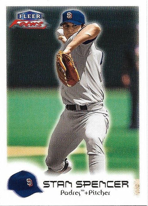 Stan Spencer 2000 Fleer Focus #26 San Diego Padres Baseball Card