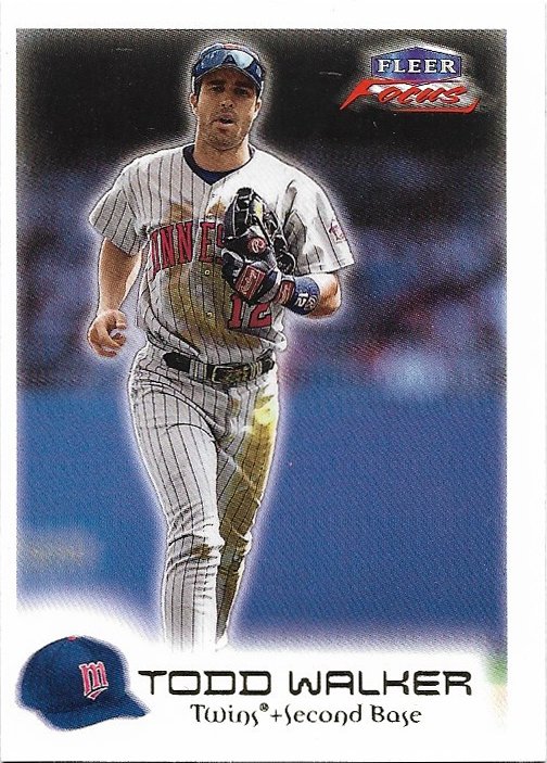 Todd Walker 2000 Fleer Focus #47 Minnesota Twins Baseball Card