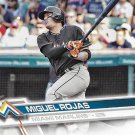 Miguel Rojas 2017 Topps #509 Miami Marlins Baseball Card