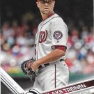 Blake Treinen 2017 Topps #398 Washington Nationals Baseball Card
