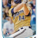 Jeff Bianchi 2013 Topps Update Rookie #US183 Milwaukee Brewers Baseball Card