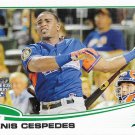 Yoenis Cespedes 2013 Topps Update #US7 Oakland Athletics Baseball Card