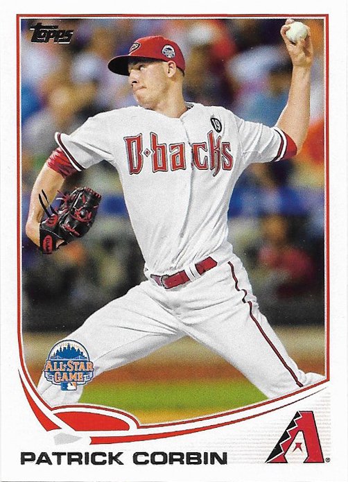 Patrick Corbin 2013 Topps Update #US304 Arizona Diamondbacks Baseball Card