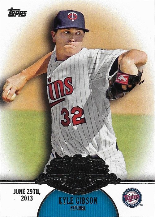 Kyle Gibson 2013 Topps Making Their Mark MM49 Minnesota Twins