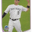 Carlos Gonzalez 2013 Topps Update #US227 Colorado Rockies Baseball Card