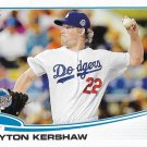 Clayton Kershaw 2013 Topps Update #US106 Los Angeles Dodgers Baseball Card