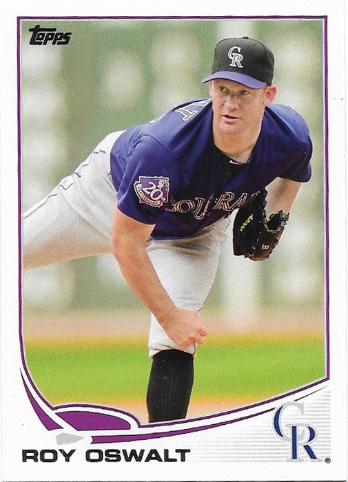 Roy Oswalt 2013 Topps Update #US76 Colorado Rockies Baseball Card