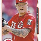 Mat Latos 2014 Topps #597 Cincinnati Reds Baseball Card