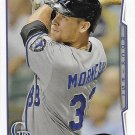 Justin Morneau 2014 Topps #465 Colorado Rockies Baseball Card