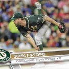 John Axford 2017 Topps #403 Oakland Athletics Baseball Card