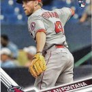 Nolan Fontana 2017 Topps Update Rookie #US291 Los Angeles Angels Baseball Card