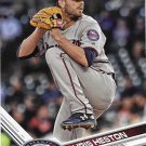 Chris Heston 2017 Topps Update #US204 Minnesota Twins Baseball Card