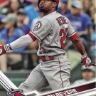Ben Revere 2017 Topps Update #US109 Los Angeles Angels Baseball Card
