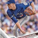 Aaron Sanchez 2017 Topps #586 Toronto Blue Jays Baseball Card Aaron Sanchez 2017 Topps #586 Toronto Blue Jays Baseball Card