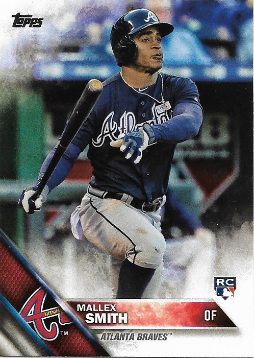Mallex Smith 2016 Topps Update Rookie #US244 Tampa Bay Rays Baseball Card
