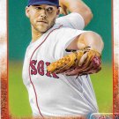 Justin Masterson 2015 Topps #433 Boston Red Sox Baseball Card