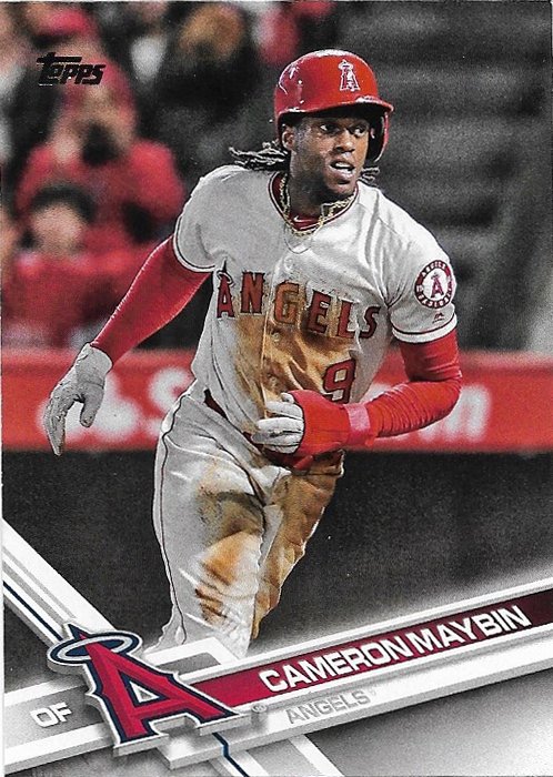 Cameron Maybin 2017 Topps Update #US170 Los Angeles Angels Baseball Card