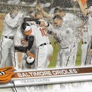 Baltimore Orioles 2017 Topps #141 Baseball Team Card