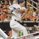 Corey Seager 2017 Topps Update #US110 Los Angeles Dodgers Baseball Card