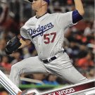 Alex Wood 2017 Topps Update #US257 Los Angeles Dodgers Baseball Card
