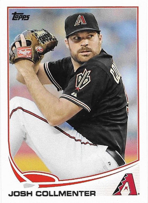 Josh Collmenter 2013 Topps Update #US197 Arizona Diamondbacks Baseball Card