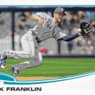 Nick Franklin 2013 Topps Update Rookie #US68 Seattle Mariners Baseball Card