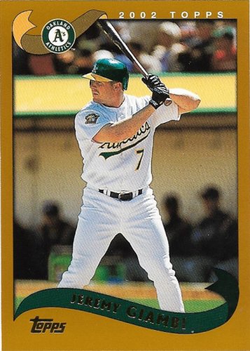 Jeremy Giambi 2002 Topps #236 Oakland Athletics Baseball Card