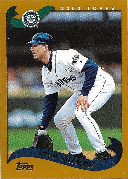John Olerud 2002 Topps #76 Seattle Mariners Baseball Card