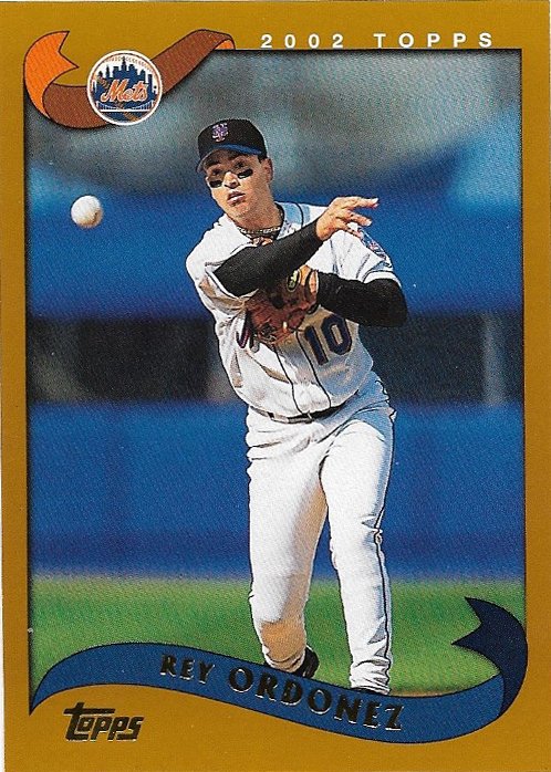 Rey Ordonez 2002 Topps #166 New York Mets Baseball Card