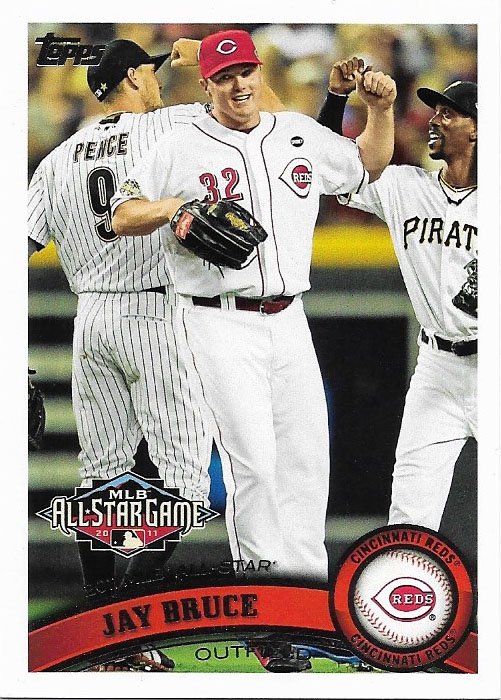 Jay Bruce 2011 Topps Update #US207 Cincinnati Reds Baseball Card