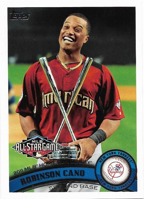 Robinson Cano 2011 Topps Update #US299 New York Yankees Baseball Card