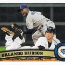 Orlando Hudson 2011 Topps Update #US185 San Diego Padres Baseball Card