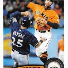 Jeff Keppinger 2011 Topps Update #US131 San Francisco Giants Baseball Card