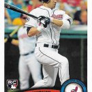 Jason Kipnis  2011 Topps Update Rookie #US194 Cleveland Indians Baseball Card