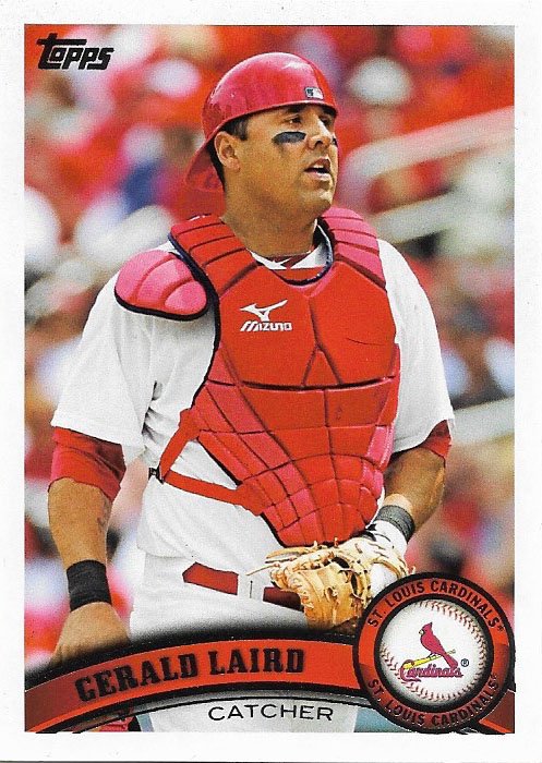 Gerald Laird 2011 Topps Update #US69 St. Louis Cardinals Baseball Card