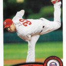 Cliff Lee 2011 Topps Update #US100 Philadelphia Phillies Baseball Card Cliff Lee 2011 Topps Update #US100 Philadelphia Phillies Baseball Card