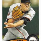 Javier Lopez 2011 Topps Update #US208 San Francisco Giants Baseball Card