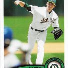 Brandon McCarthy 2011 Topps Update #US107 Oakland Athletics Baseball Card