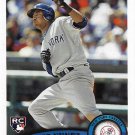 Eduardo Nunez 2011 Topps Update Rookie #US35 New York Yankees Baseball Card