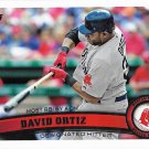David Ortiz 2011 Topps Update #US166 Boston Red Sox Baseball Card David Ortiz 2011 Topps Update #US166 Boston Red Sox Baseball Card