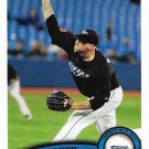 Jon Rauch 2011 Topps Update #US121 Toronto Blue Jays Baseball Card