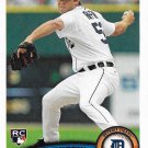 Chance Ruffin 2011 Topps Update Rookie #US23 Detroit Tigers Baseball Card