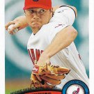 Alex White 2011 Topps Update Rookie Debut #US264 Cleveland Indians Baseball Card