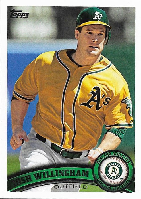 Josh Willingham 2011 Topps Update #US5 Oakland Athletics Baseball Card